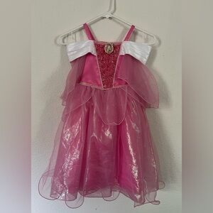 Aurora princess dress From disney store Size 4